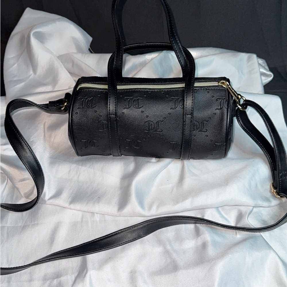 Juicy Couture Black Crossbody Barrel Bag - Picture 2 of 6